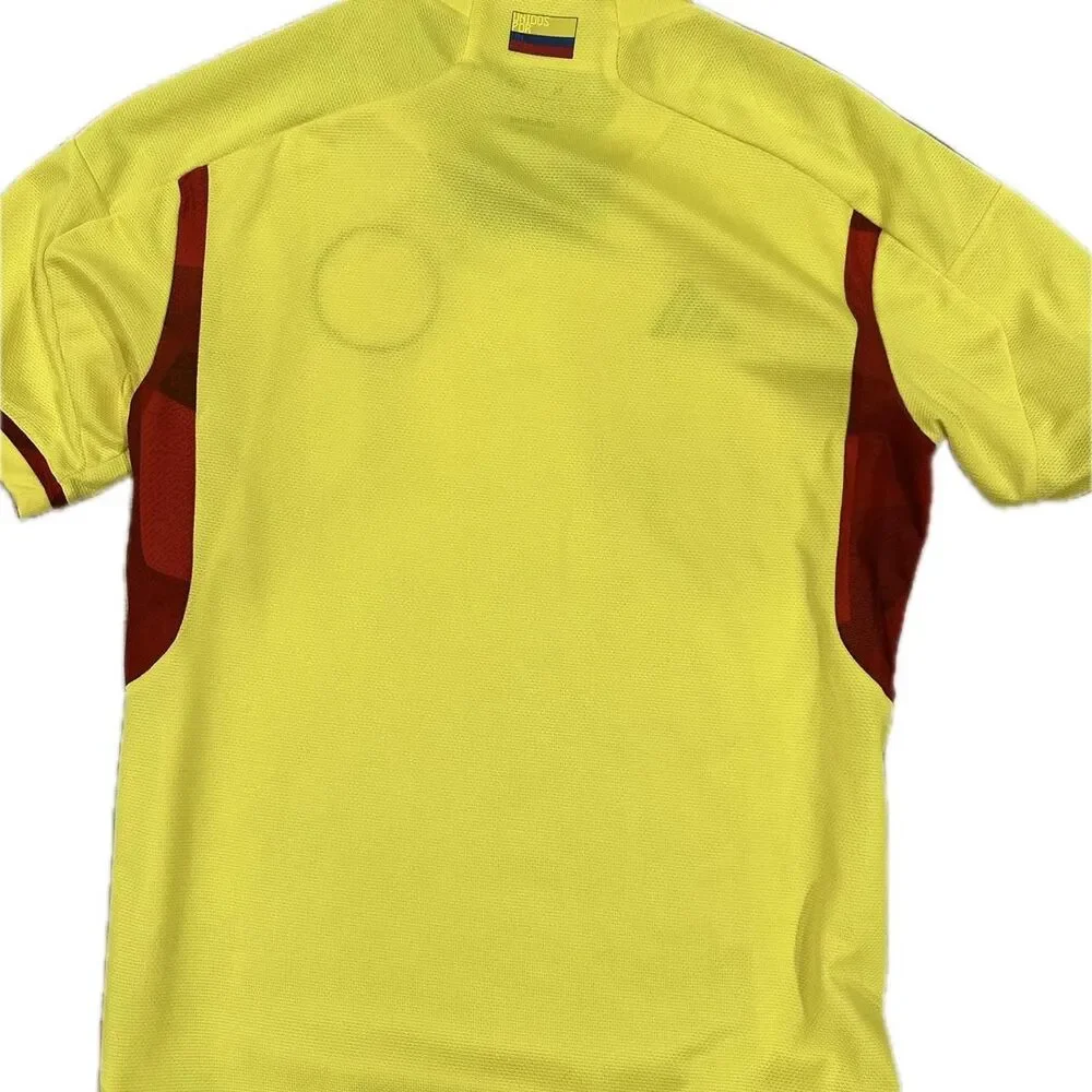 Adidas Men's Yellow T-shirt